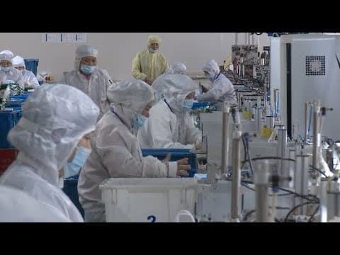 중국 의료용품 제조공정 현장 02